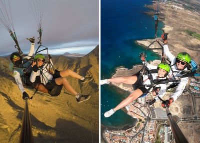 Los Cristianos Tenerife Siklóernyőzés